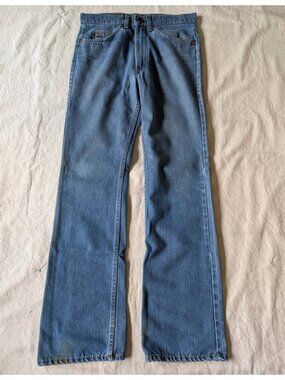 Levi's Vintage 80s Orange Tab 40517 Men's Classic Bootcut Denim USA Size 32x33